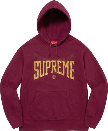 Supreme Rhinestone Shadow Hooded Sweatshirt streetwear style collab news hypebeast brand outfit