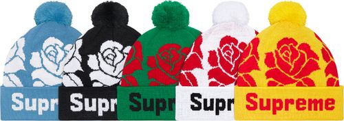 Supreme Rose Beanie streetwear style fashion news info price