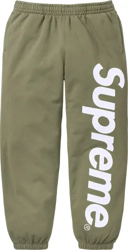 Supreme SATIN APPLIQUÉ SWEATPANT