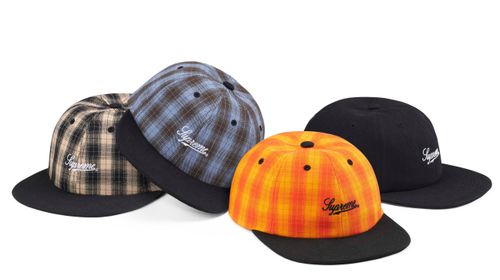 Supreme SCRIPT LOGO 6-PANEL SS24