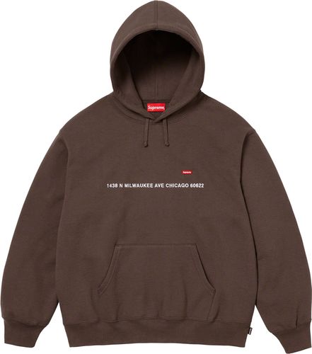 Supreme SHOP SMALL BOX HOODED SWEATSHIRT