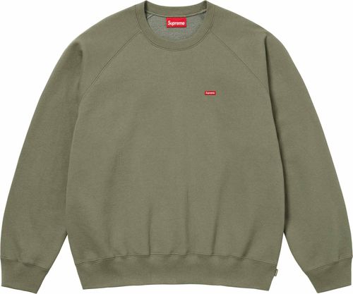 Supreme SMALL BOX RAGLAN CREWNECK