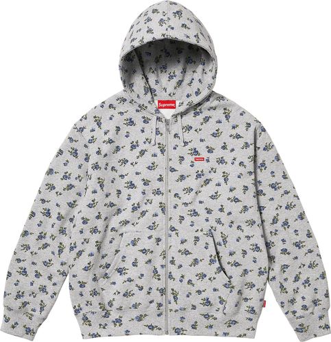 Supreme SMALL BOX ZIP UP HOODED SWEATSHIRT