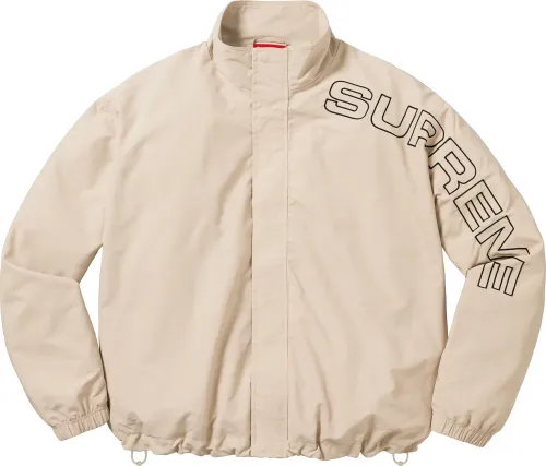 Supreme SPELLOUT EMBROIDERED TRACK JACKET