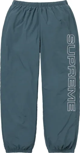 Supreme SPELLOUT EMBROIDERED TRACK PANT