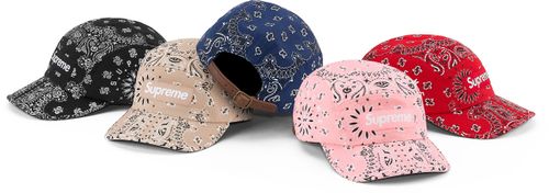 Supreme SS21 Bandana Camp Cap