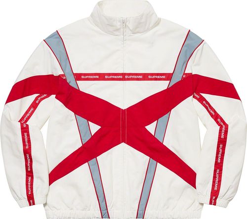 Supreme SS21 Cross Paneled Track Jacket