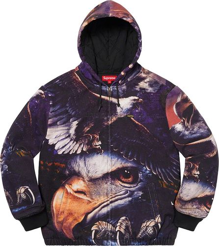 Supreme SS21 Eagle Hooded Work Jacket