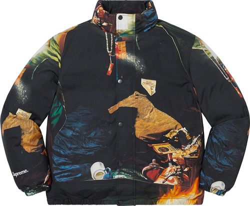 Supreme SS21 Firecracker Down Jacket