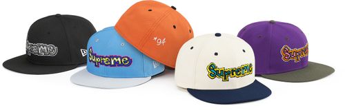 Supreme SS21 Gonz Logo New Era