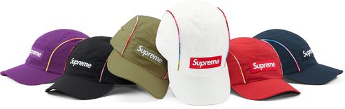Supreme SS21 Gradient Piping Camp Cap