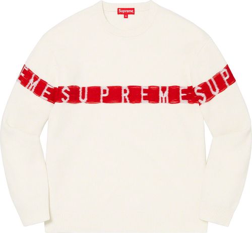 Supreme SS21 Inside Out Logo Sweater