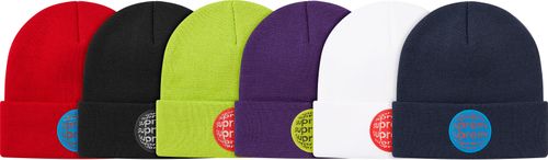 Supreme SS21 Lenticular Patch Beanie