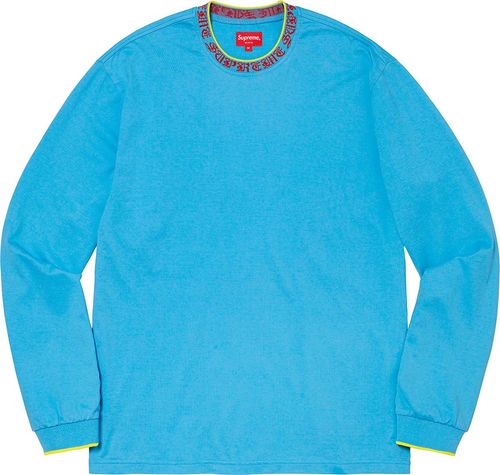 Supreme SS21 Old English Collar Logo L:S Top