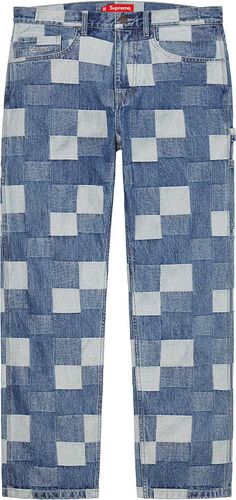 Supreme SS21 Patched Denim Painter Pant