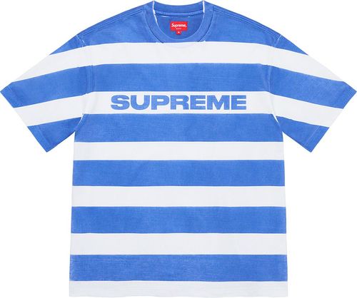 Supreme SS21 Printed Stripe S:S Top