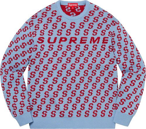 Supreme SS21 S Repeat Sweater