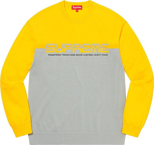 Supreme SS21 Split Logo Pullover