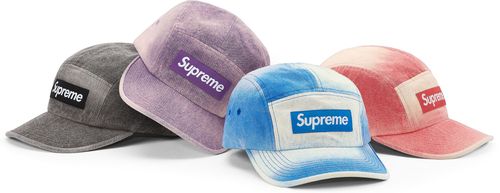Supreme SS21 Spray Canvas Camp Cap