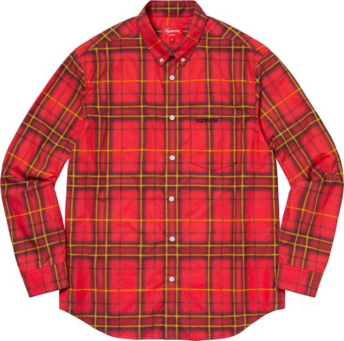 Supreme SS21 Spray Tartan Shirt
