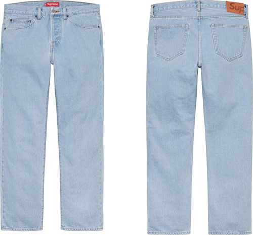 Supreme SS21 Stone Washed Slim Jean
