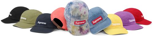Supreme SS21 Washed Chino Twill Camp Cap