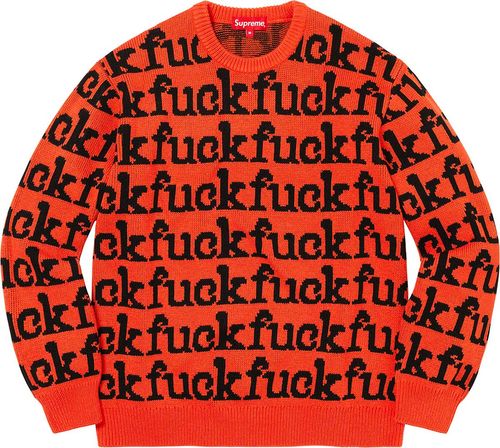 SLN Official - Supreme SS22 Fuck Sweater