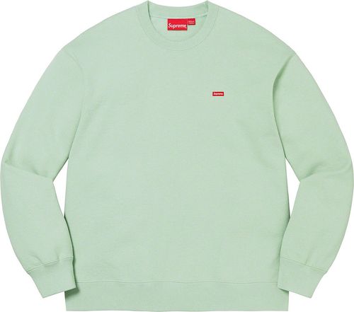 Supreme SS22 Small Box Logo Crewneck streetwear style fashion