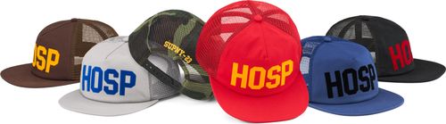 Supreme SS23 HOSP MESH BACK 5-PANEL streetwear style