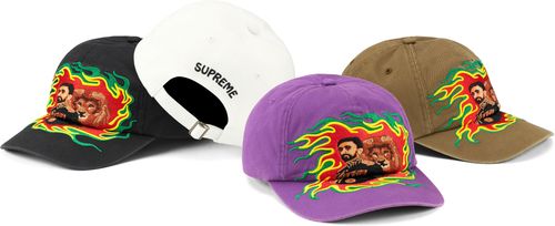 Supreme SS23 LION OF JUDAH 6-PANEL streetwear style