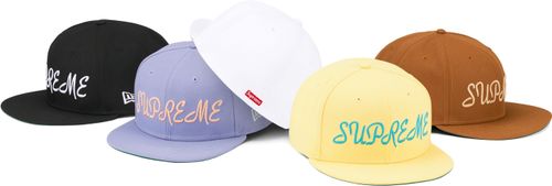 Supreme SS23 SCRIPT NEW ERA streetwear style