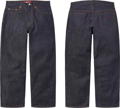 Supreme SS25 Rigid Baggy Selvedge Jean
