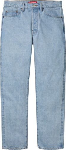 Supreme STONE WASHED SLIM SELVEDGE JEAN FW23