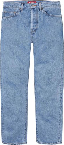 Supreme STONE WASHED SLIM SELVEDGE JEAN SS24