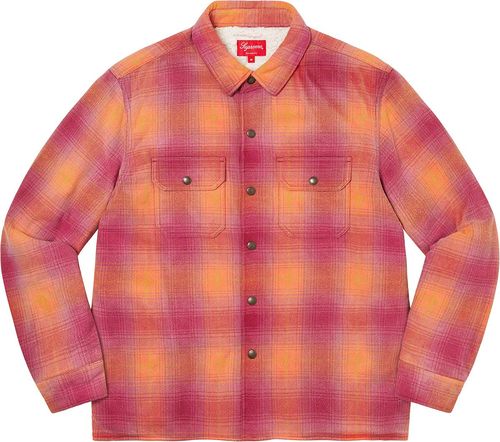 Supreme Shearling Lined Flannel Shirt streetwear style hypebeast brand news
