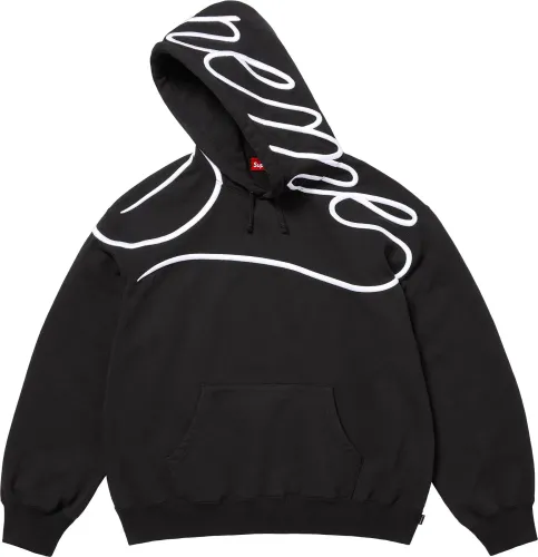 Supreme Shoulder Script Hooded Sweatshirt