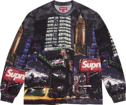Supreme Skyline Sequin L:S Top