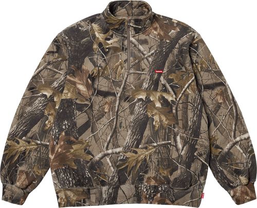 Supreme Small Box Half Zip Pullover SS25