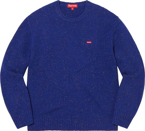Supreme Small Box Speckle Sweater streetwear fashion brand outfit style hypebeast
