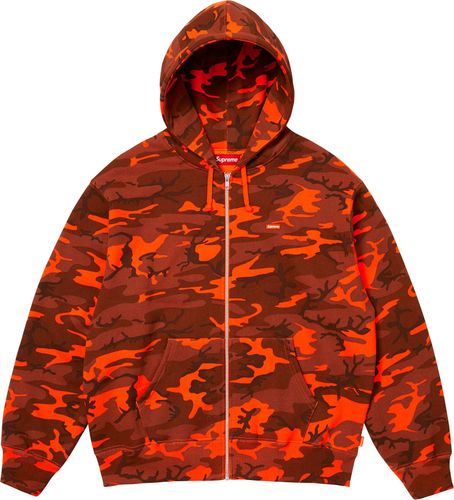 Supreme Small Box Zip Up Hooded Sweatshirt