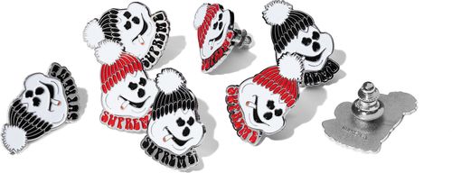 Supreme Snowman Pin