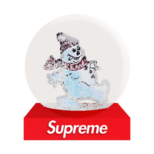 Supreme Snowman Snow Globe