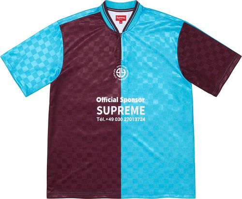 Supreme Split Soccer Jersey streetwear fashion brand outfit style hypebeast