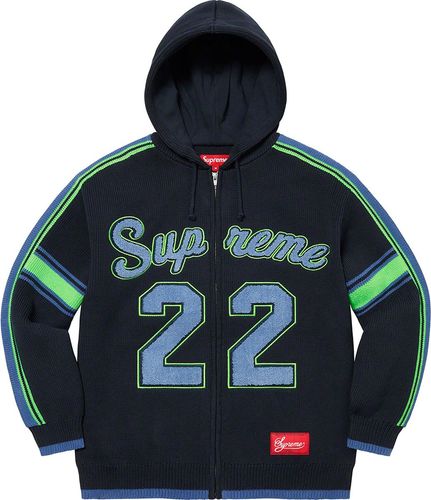 Supreme Sport Zip Up Hooded Sweater