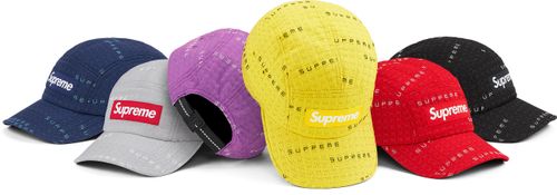 Supreme Stitch Jacquard Camp Cap streetwear style