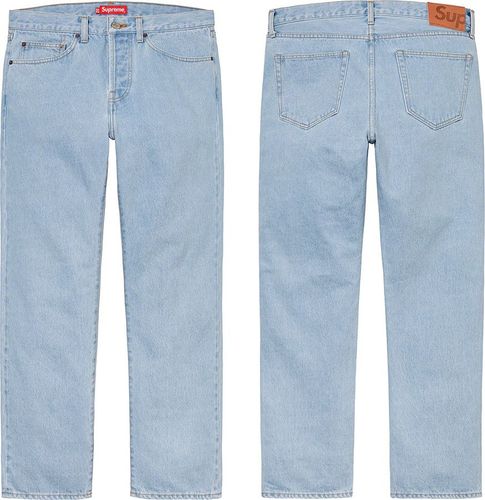 Supreme Stone Washed Slim Jean FW21