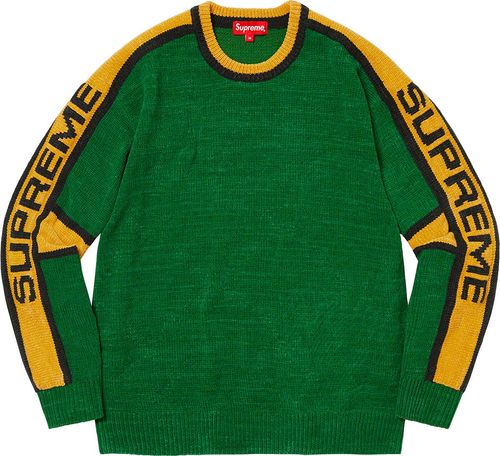 Supreme Stripe Chenille Sweater streetwear fashion brand outfit style hypebeast