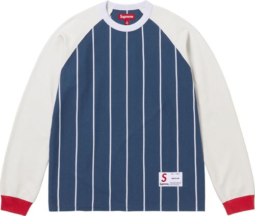 Supreme Stripe Raglan L:S Top