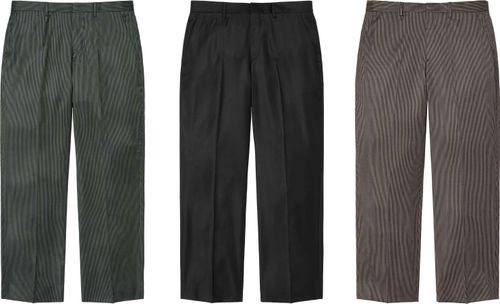Supreme Striped Wool Trouser FW24