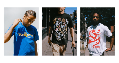 Supreme Summer tees ss23 mobb deep dragon kiss tee droplist retails resell header